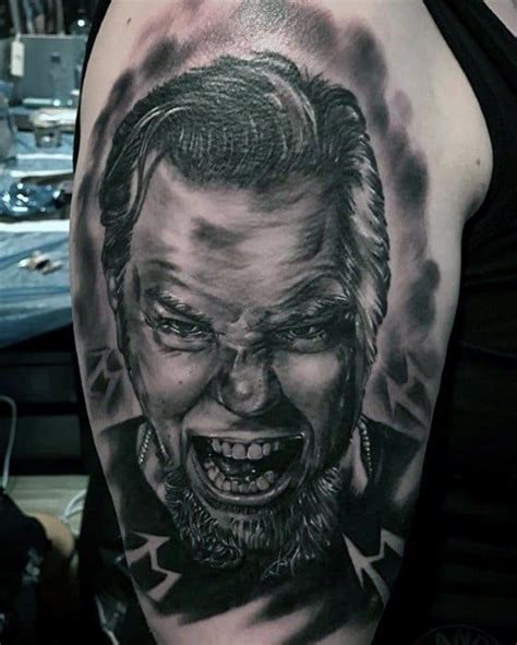 Metallica Tattoos Designs For Men Heavy Metal Ink Ideas