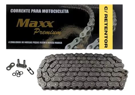 Corrente Maxx C Retentor Mirage 250 Emenda Clipe 520 116