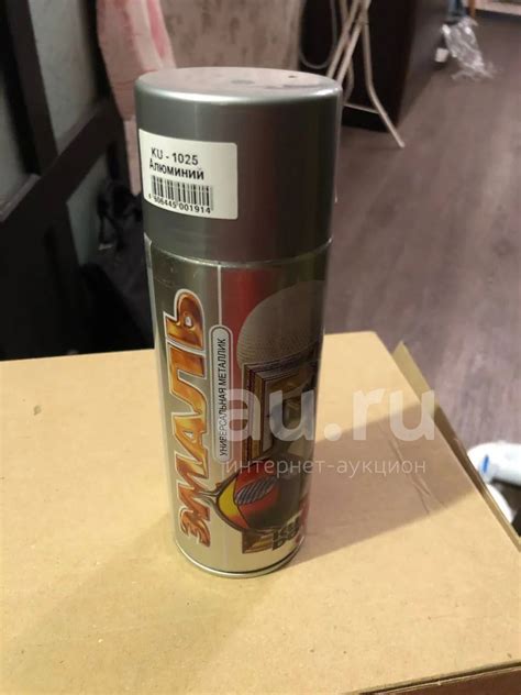 Краска аэрозольная Серебро — купить в Красноярске. Состояние: Б/у ...