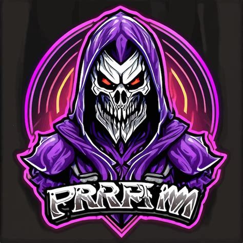 Premium Vector Grim Reaper Gamer Mascot Logo