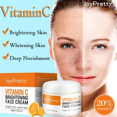 Joypretty Vitamin C Whitening Face Cream Dark Spots Facial Repair Fade