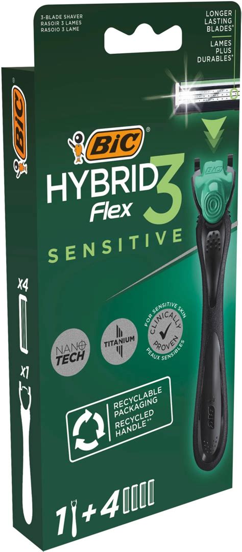 BIC Hybrid 3 Flex Sensitive Самобръсначка - store.bg