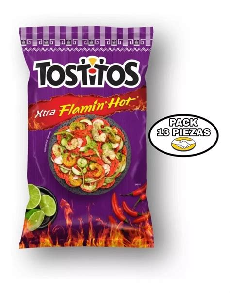 Tostitos Morados Xtra Flamin Hot Sabritas Pack Pz Mayoreo Mebuscar M Xico