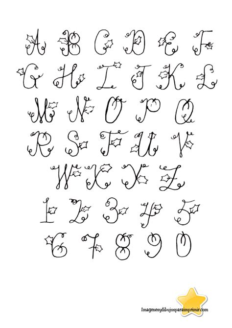 Moldes Letras Para Bordar A Mano