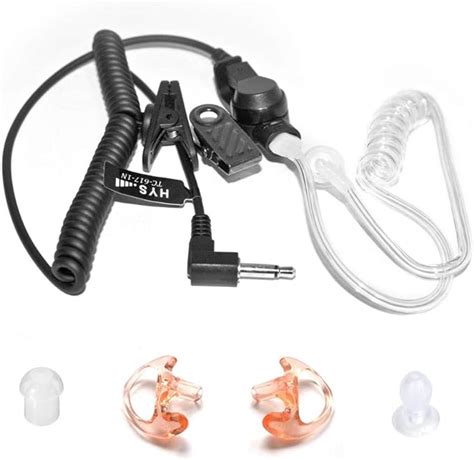 Amazon Hys Listen Only Earpiece Mm Jack Headset Heavy Duty