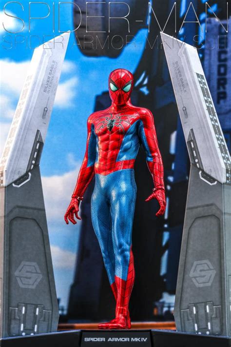 Hot Toys Spider Man Spider Armor Mark IV Suit VGM43 Mk 4 Hobbies Toys Toys Games On