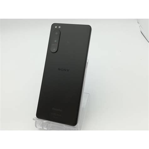 中古SONY docomo SIMフリー Xperia 5 IV 8GB 128GB SO 54C ブラックECセンター保証期間1