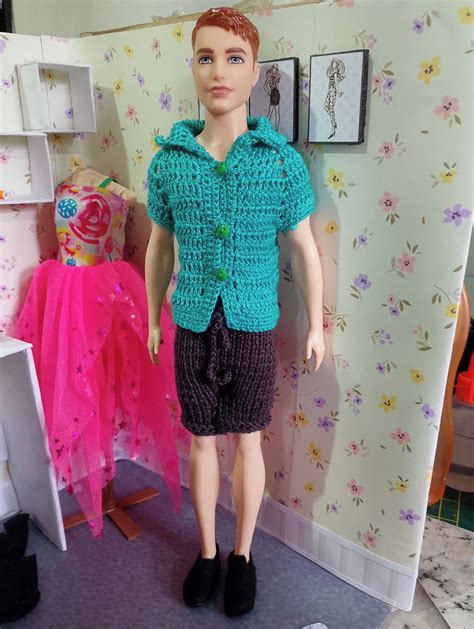 Roupa Para O Ken - Roupa para o Ken (calção, Camisa e Sapato) | Elo7