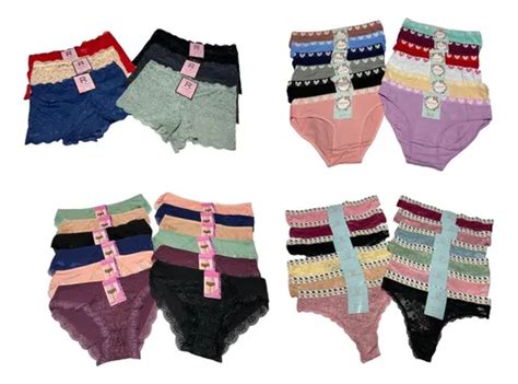 Lenceria Mayoreo Pzs Pantaleta Bikini Tanga Negocio Env O Gratis
