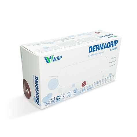 Оглядові рукавички DERMAGRIP®Ультра, Латексні, Непудровані - Медком МВ