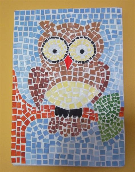 quadro mosaico | Mosaic art projects, Collage art projects, Sand paper art