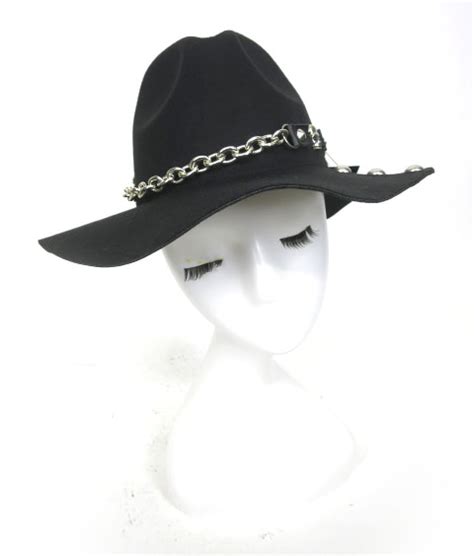 SEX POT チェーン付き中折れハット 高価買取ならTokyo Alice ゴシックロリータパンクデザイナーズブランド買取販売