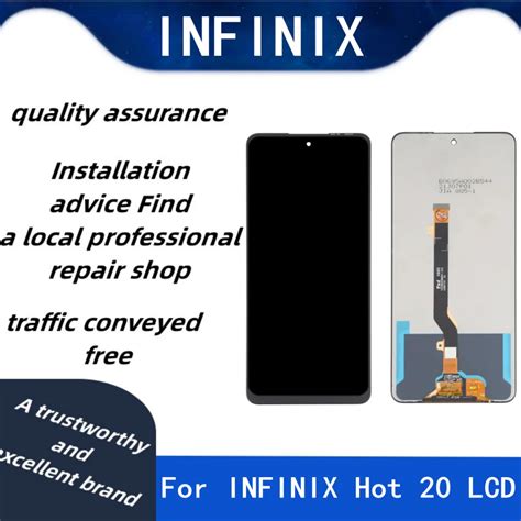 The Original Inch Lcd Screen Of Infinix Hot With Digitizer Components For Touch Screen