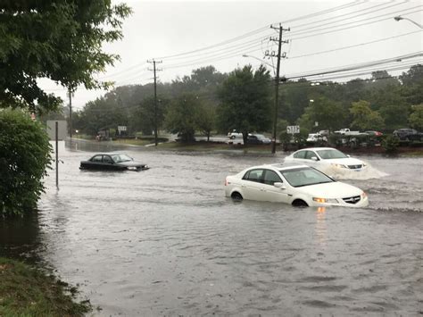 Heavy Rains Cause Widespread Flooding In Norwalk