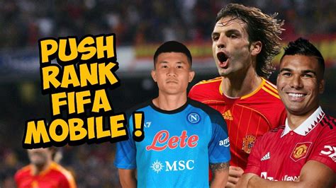 Push Rank Fifa Mobile Youtube