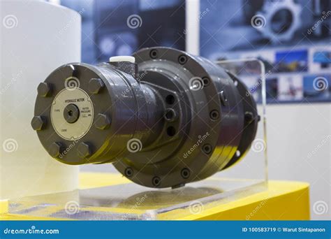 Moteur Hydraulique Radial Image Stock Image Du Axial 100583719