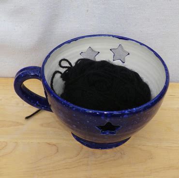 Yarn Bowl Cup Knitting Or Crochet Wool Hand Thrown Folksy