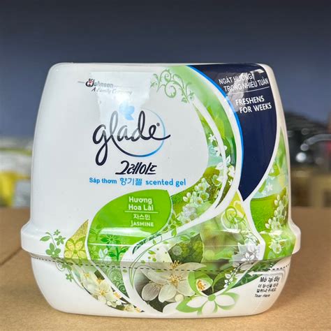 Sáp thơm Glade để phòng hương hoa Lài 180g ( mầu xanh ) | Shopee Việt Nam