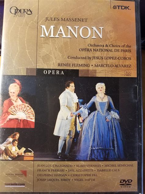 Jules Massenet Manon Version Française Import Amazonca Ren E
