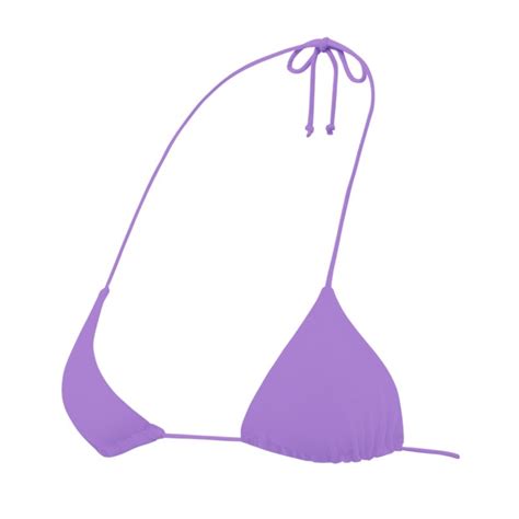 Light Purple Triangle Bikini Triangle Bikinis