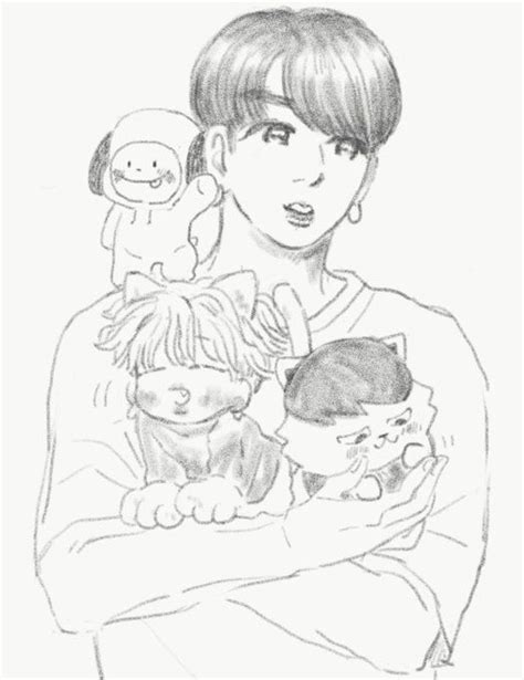 Ghim Của Antonia Trên Bts Fanarts 2 Hình ảnh Nghệ Thuật Nhóm Nhạc Bts