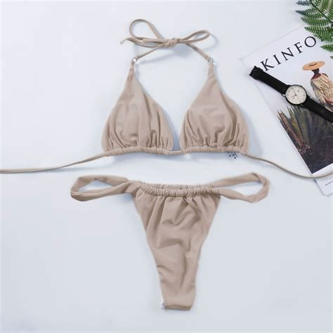 China Classical Swimwear Sexy Triangle Bikini Swimsuit China Bikini And Bikini Swimwear Price