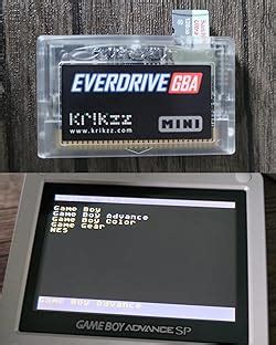 Everdrive GBA mini その他