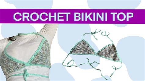 CROCHET TUTORIAL BIKINI Part Bikini Top YouTube