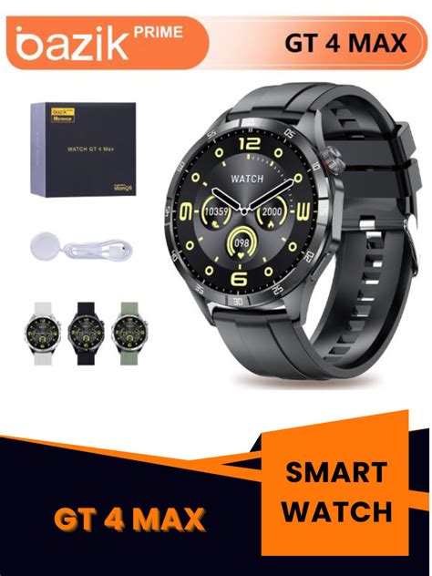 Comprar Smartwatch GT 4 Max Bazik Prime - Design Esportivo ...