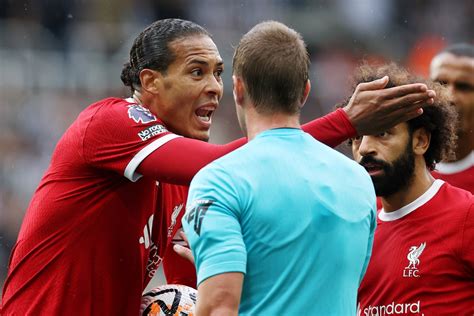 Virgil Van Dijk Liverpool Captain Hit With Fa Charge After Red Card In