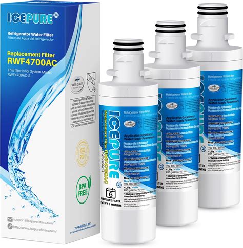 Amazon Icepure Adq Refrigerator Water Filter Replacement For