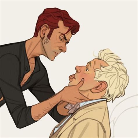 Wait How Did I In Good Omens Book Cute Drawings Cute Gay