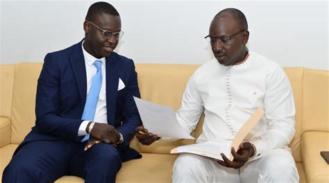 Sones Et Seneau Le Ministre Cheikh Tidiane Di Ye Annonce Des Audits