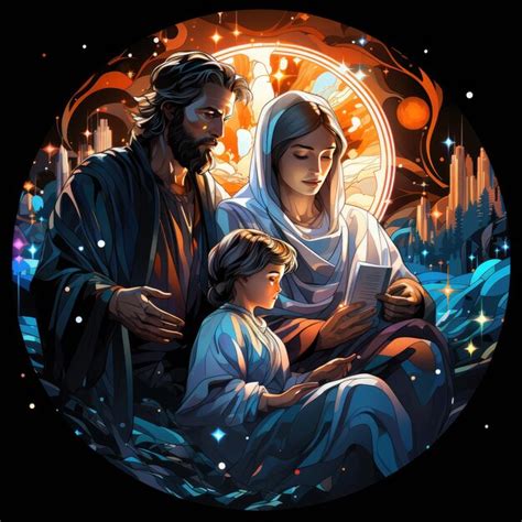 Premium AI Image Christmas Nativity Scene