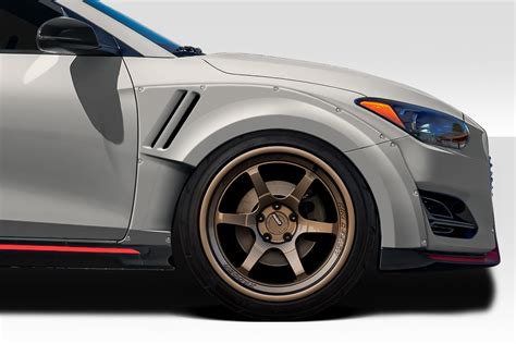 Duraflex 2019 2022 Hyundai Veloster N Aerotune Front Fender Flares 6