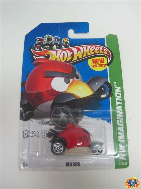 2012 Mattel Hot Wheels Angry Birds Red Bird 1A