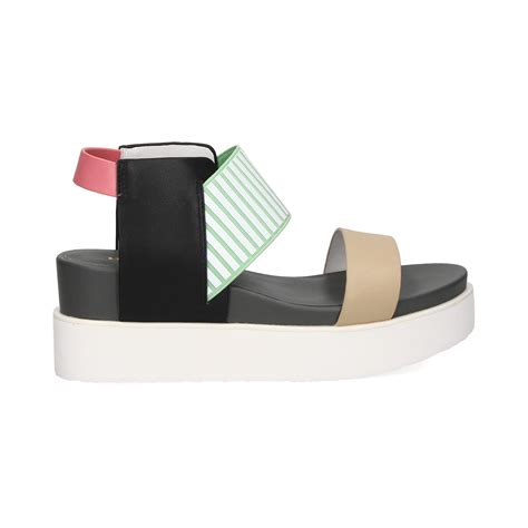 United Nude Sandales Compens Es Pour Femmes Rico Sandal Serenity
