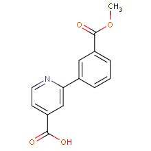 现货供应九鼎化学2 3 Methoxycarbonylphenyl Isonicotinic acid 纯度97 1