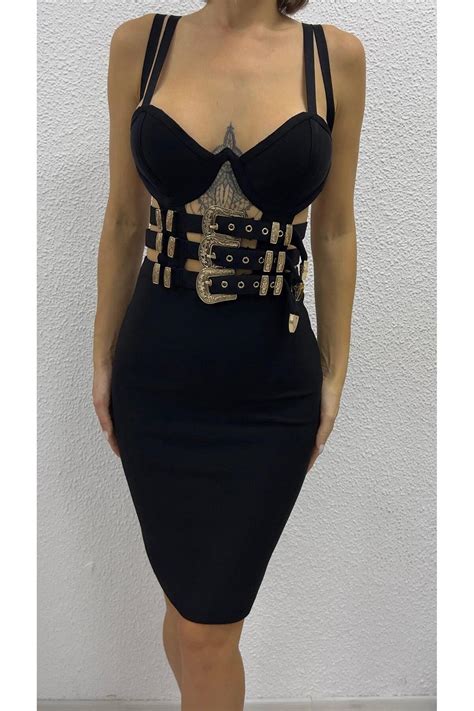 Bikini Mayokini Dünyası Bandaj Kemerli Elbise Fiyatı Yorumları Trendyol