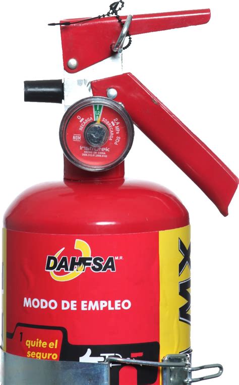 Extintor De Emergencia Kg Dahfsa Pqs Clase Abc Recargable Dahfsademexico