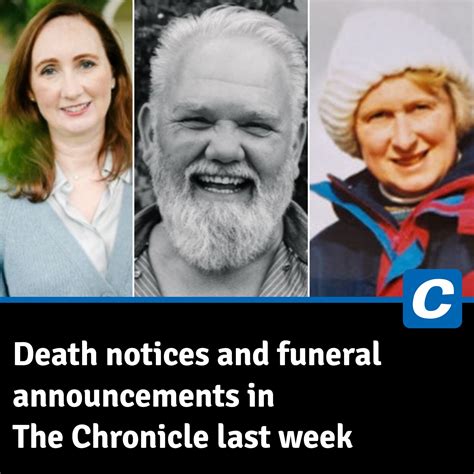 Newcastle Chronicle - Thinking of those who have lost a loved one 🙏