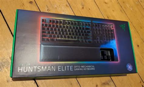 RAZER HUNTSMAN ELITE Mechanical USB Gaming Keyboard RGB - Razer Opto ...