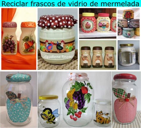 Reciclar Frascos De Vidrio De Mermelada Souvenirs