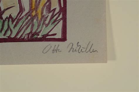 Sold Price Otto Müller 1874 1930 color woodcut female nude June 5 0122 11 00 AM CEST