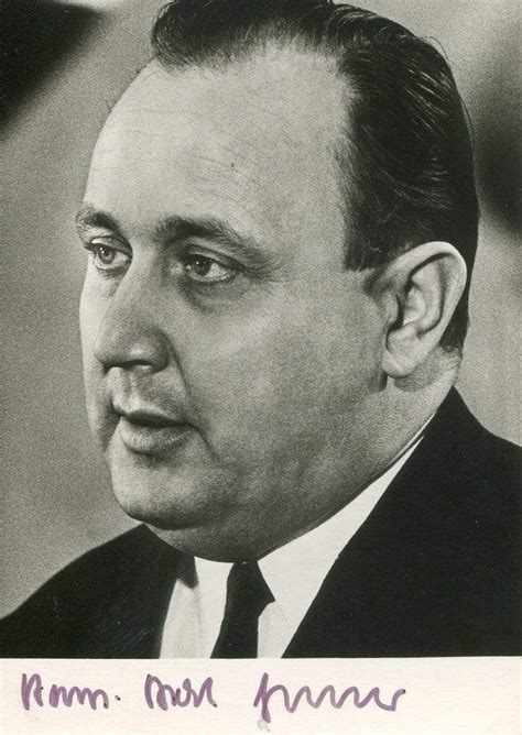 Hans Dietrich Genscher Autograph Signed Photograph
