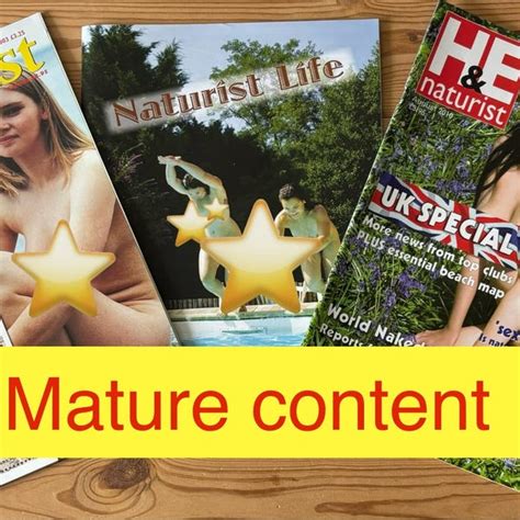 Vintage Nudist Magazines - Etsy