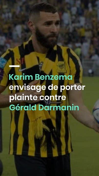 Karim Benzema envisage de porter plainte contre Gérald Darmanin