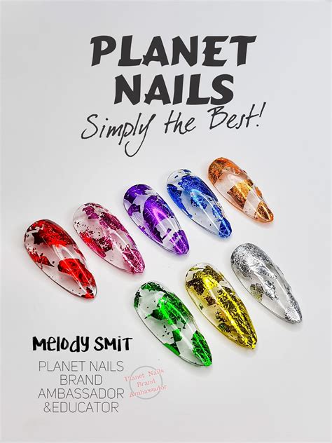 Planet Nails New Foils Available At All Planet