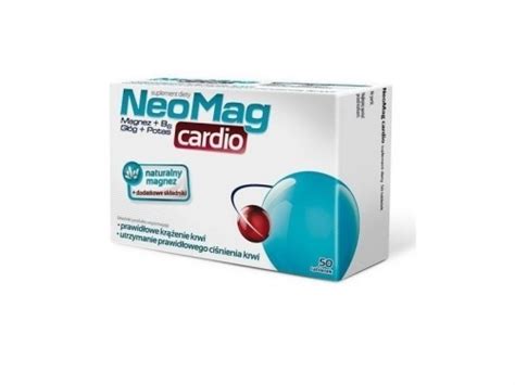 Neomag Cardio 50 Tabletek W Apteka Internetowa Leki Suplementy Kosmetyki