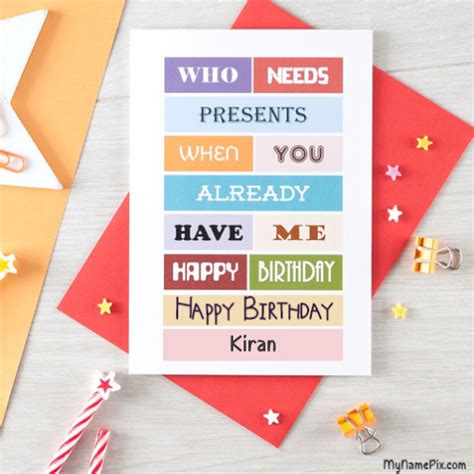 Happy Birthday Kiran Cakes Cards Wishes